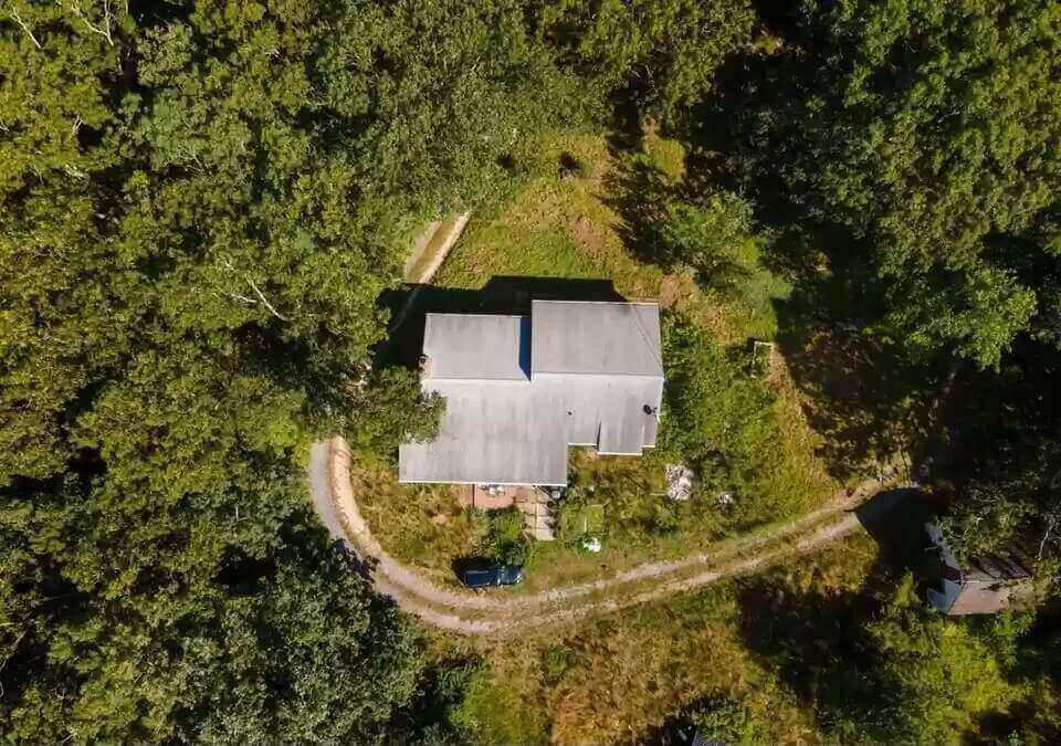 Ariel view of property for Hope's Home