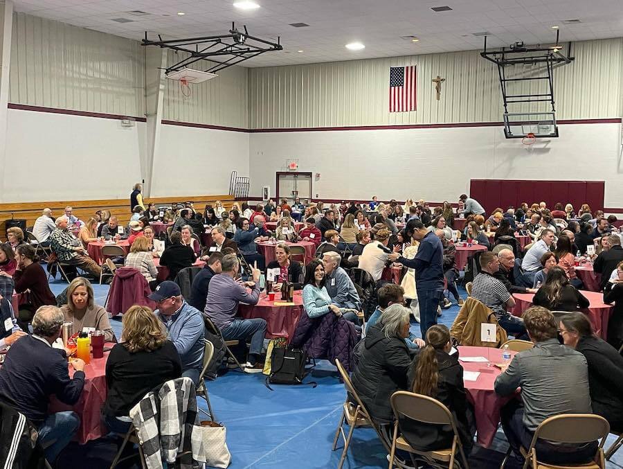 Cincinatti Classical Academy Trivia Night Fundraiser in Gym