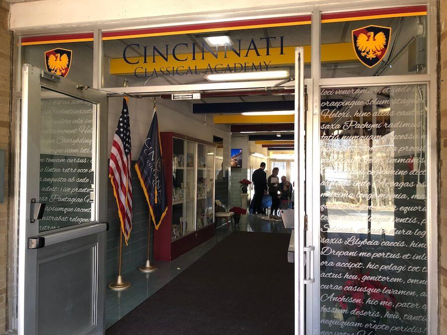 Cincinnati Classical Academy School Entrance