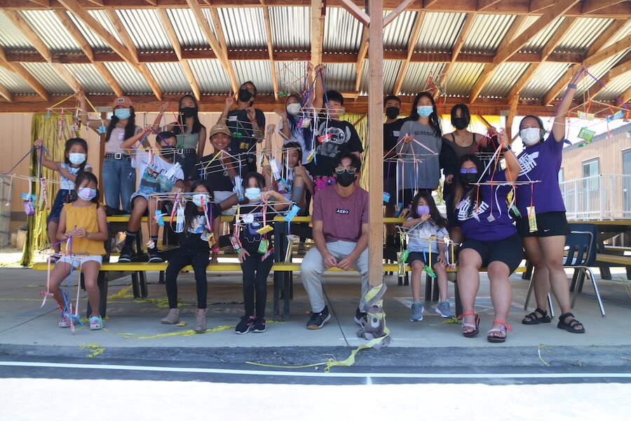 Final day of first Filipino Summer Program session where participants are celebrating Barrio Fiesta