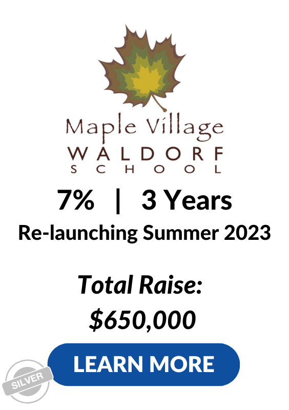 Maple Village Waldorf School Investment Tombstone