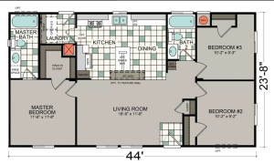 Inland Equity Community Land Trust Adelanto House Layout