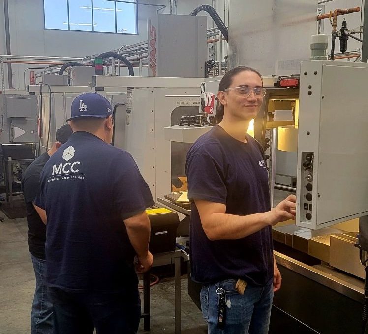 Machinist Career College Students