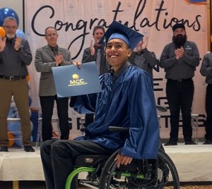 Machine Career College Student Graduation